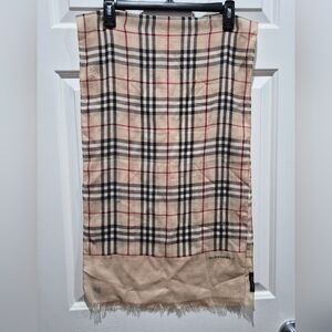 Burberry Check Scarf